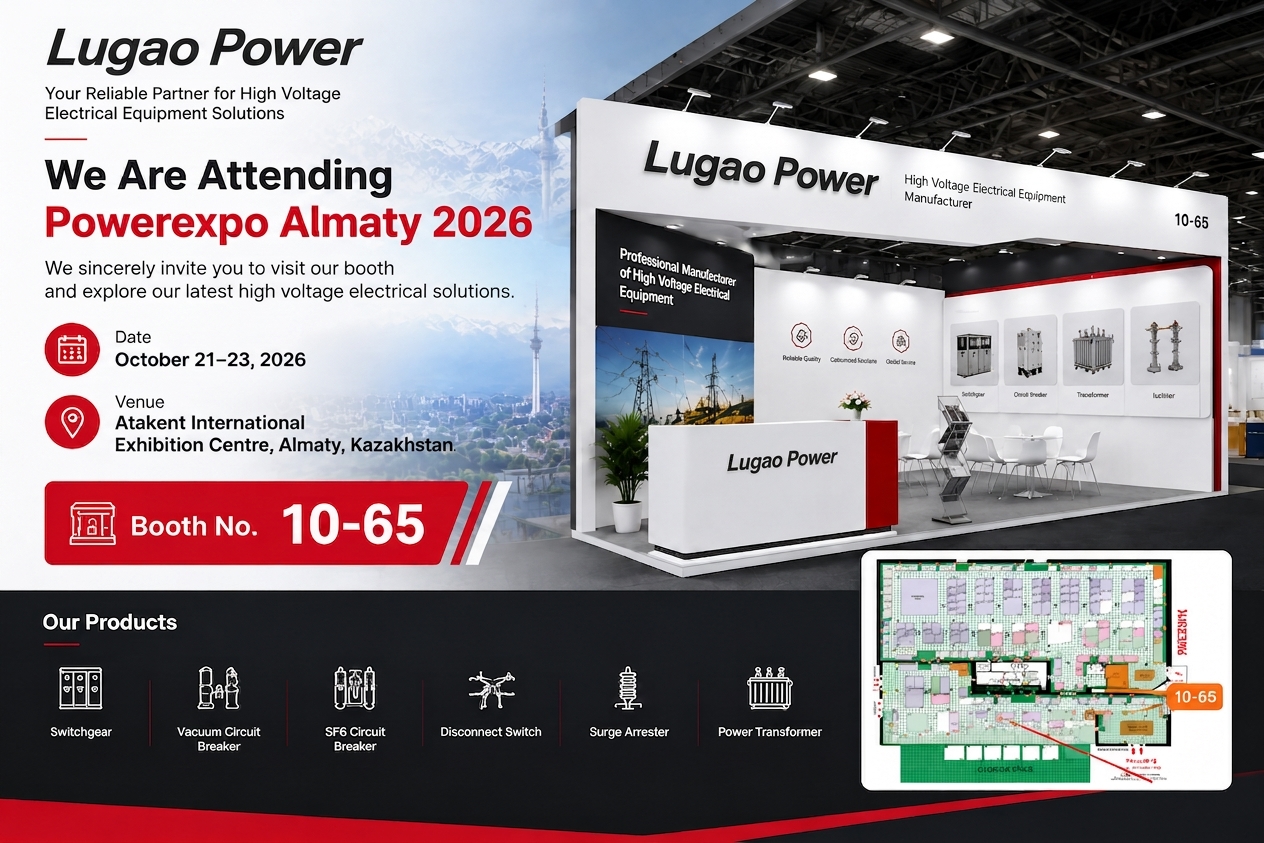 Lugao Power va expune la Powerexpo Almaty 2026